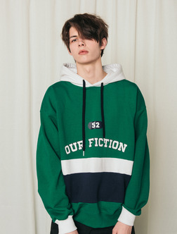 52 SLOGAN HOODIE_GREEN (O2O17HD01U69F35)