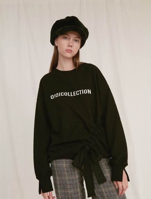 OIOI RIBBON SHIRRING JUMPER_black (OIO17MT04U89F45)