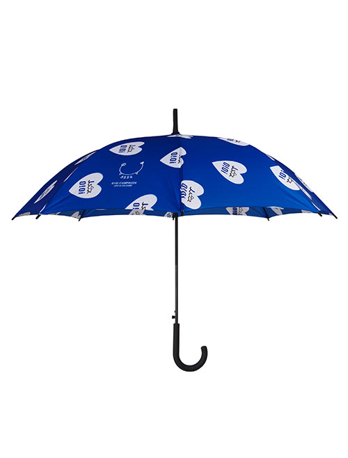 5252 BY O!Oi HEART PATTERN UMBRELLA