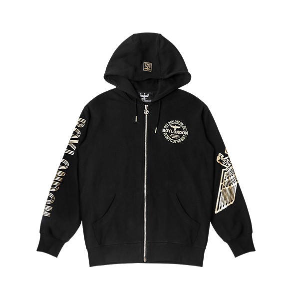 BOYLONDON - JACKET (BLACK/GOLD)