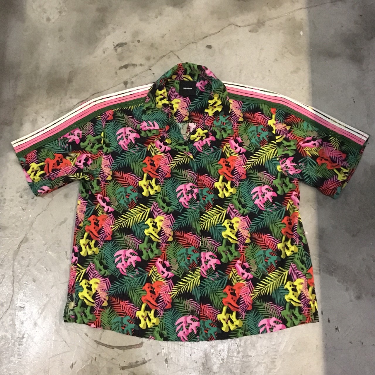 HAWAIIAN TIGER SKULL SHIRT