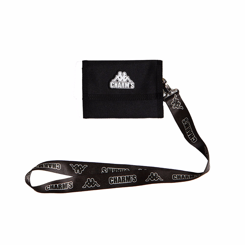 CHARMS X KAPPA 222BANDA VELCRO WALLET BLACK (CAM17BG06U89F15)
