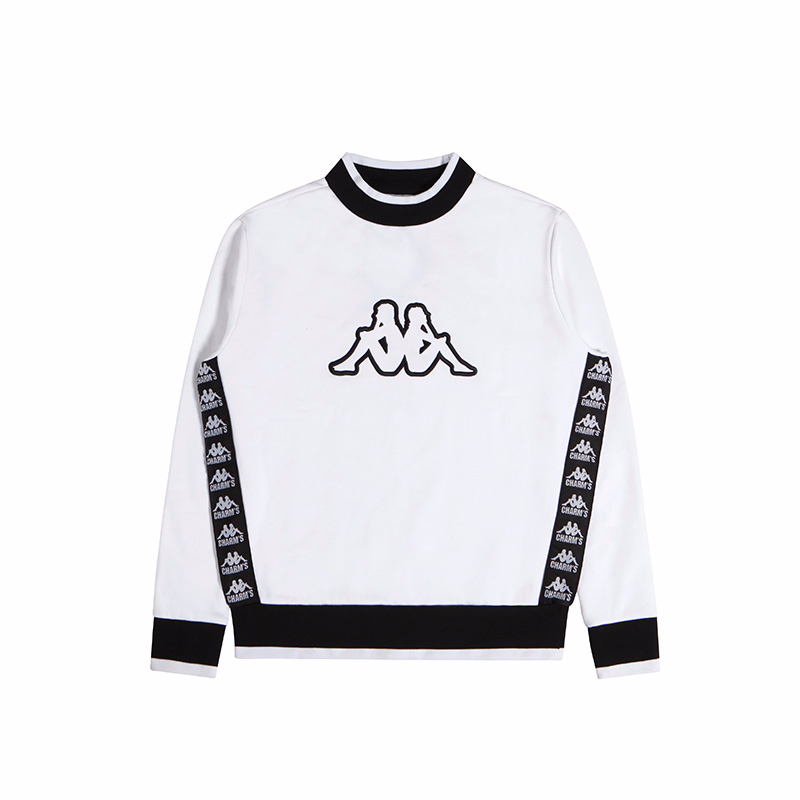 CHARMS X KAPPA 222BANDA SIDE SWEATSHIRT WHITE (CAM17MT12U98M35)
