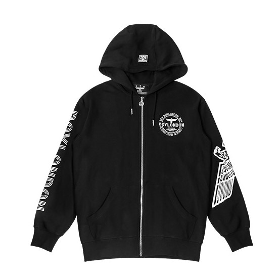 BOYLONDON - JACKET (BLACK/WHITE)