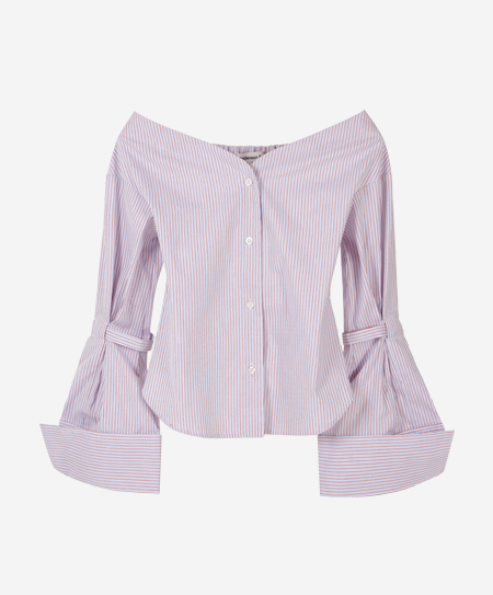 ANDERSSON BELL OFF-SHOULDER STRAP BLOUSE