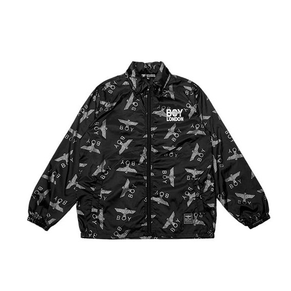 BOYLONDON JACKET (BLACK/SILVER)