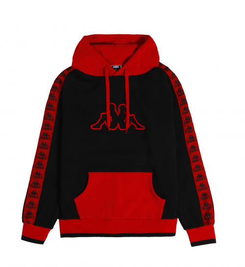 CHARM'S X KAPPA 222BANDA DIVISION HOODY RED (CAM17HD11U38M40)