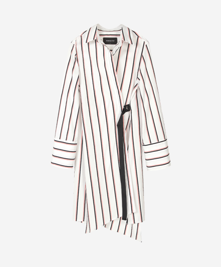 ANDERSSON BELL MIA DOUBLE WRAP LONG SHIRT