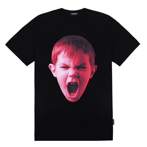 WHITE COMPLEX FROWN VISAGE V.1