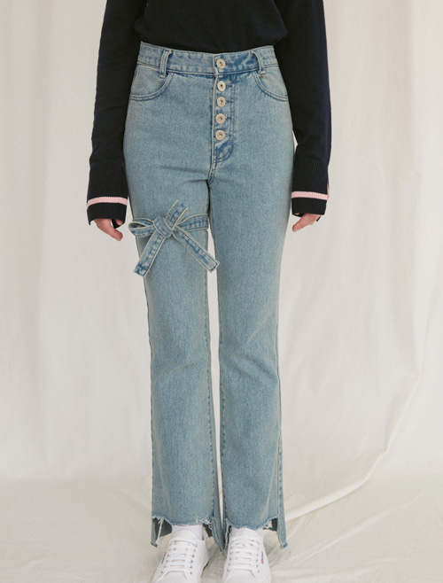 OIOI RIBBON POINT PANTS_sky blue (OIO17TP04U49S45)