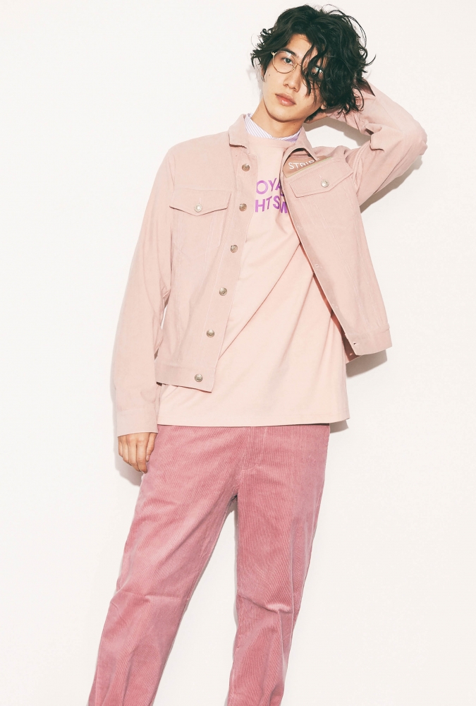 Corduroy trucker jacket