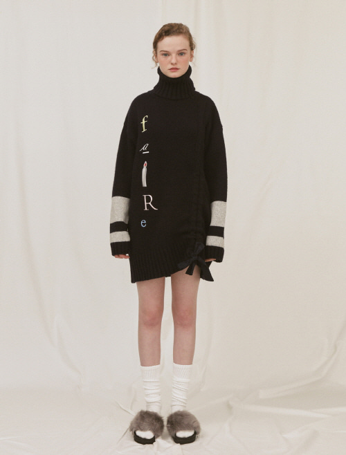 OIOI SHIRRING TURTLE NECK OPS (OIO17KC02U49F60)