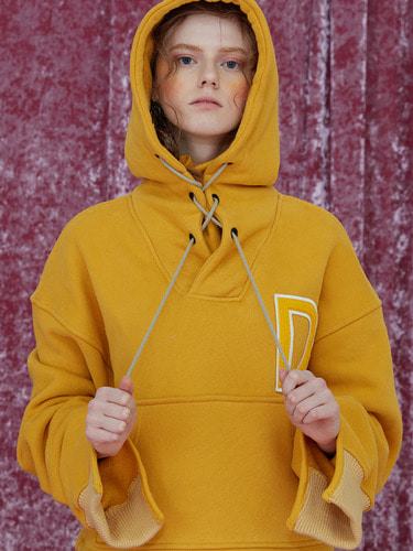 DIM E CRES D PATCH CROP HOODIE