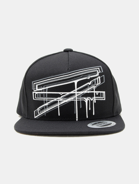 Overlap 9 Brush Snapback - Black (NNG17CP02U89F30)