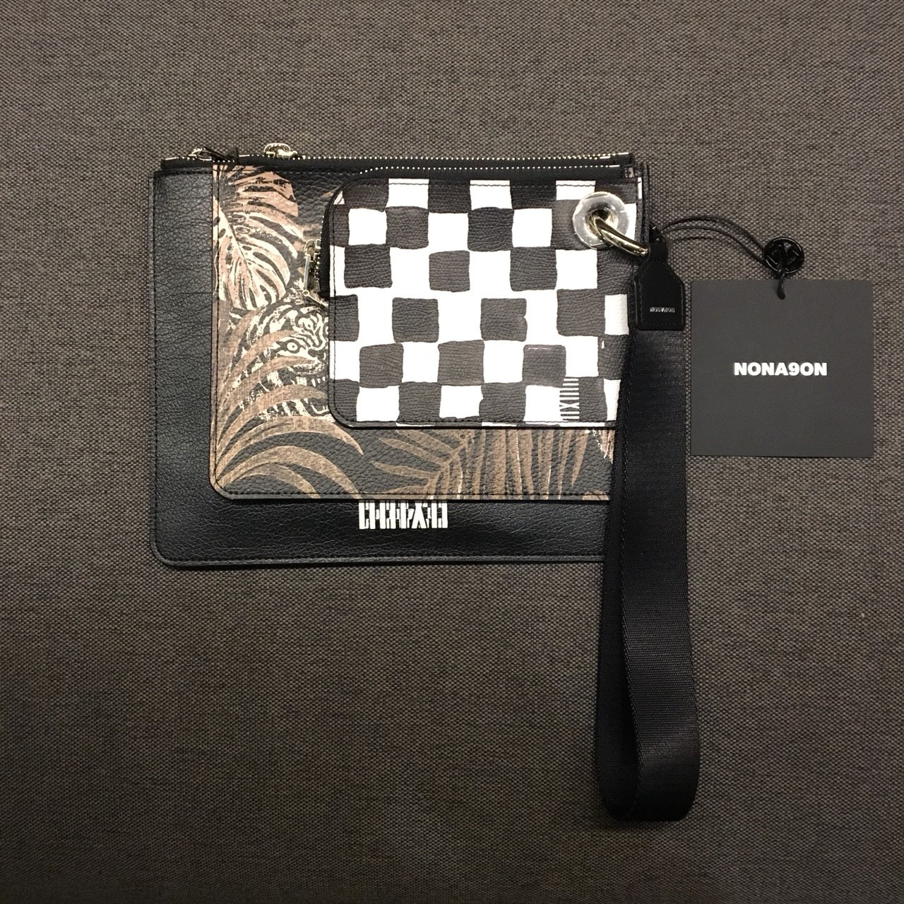NONAGON SEASON MOTIF PRINT POUCH SET